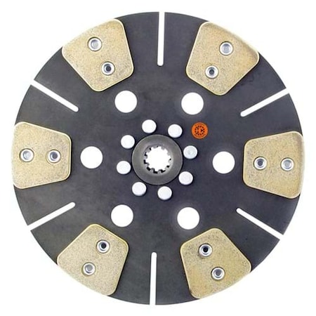 Aic Replacement Parts FC750AD HD6 11 Transmission Disc, 6 Pad, w/ 1 10 Spline Hub - Fits Ford FC750AD HD6-HYC_2